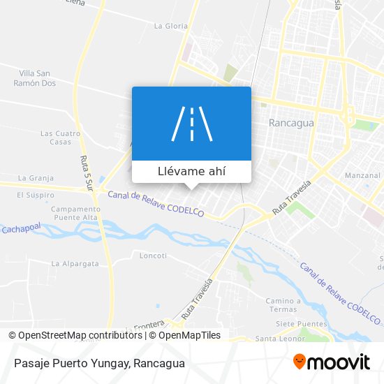 Mapa de Pasaje Puerto Yungay