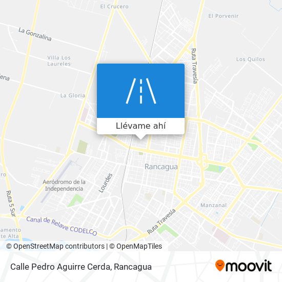 Mapa de Calle Pedro Aguirre Cerda