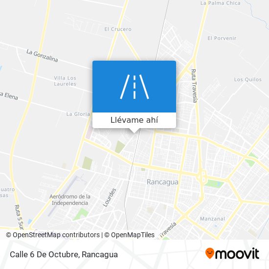 Mapa de Calle 6 De Octubre