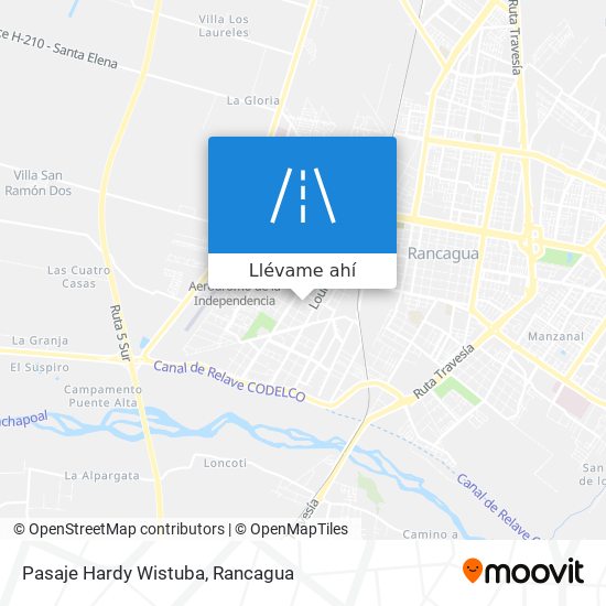 Mapa de Pasaje Hardy Wistuba