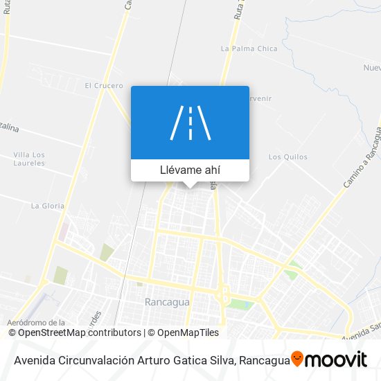 Mapa de Avenida Circunvalación Arturo Gatica Silva