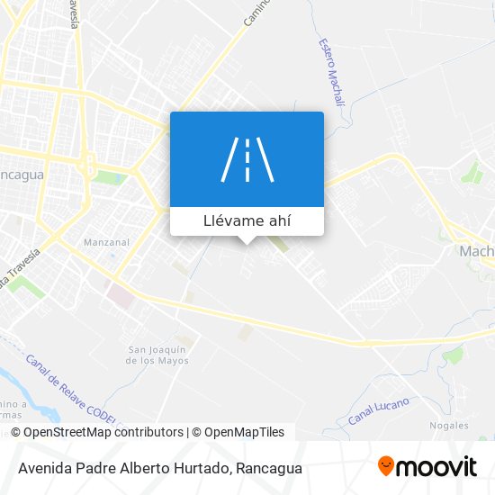 Mapa de Avenida Padre Alberto Hurtado