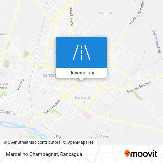 Mapa de Marcelino Champagnat