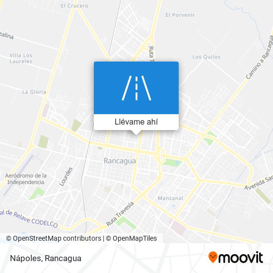Mapa de Nápoles