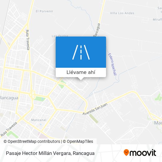 Mapa de Pasaje Hector Millán Vergara