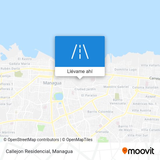 Mapa de Callejon Residencial