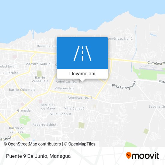 Mapa de Puente 9 De Junio