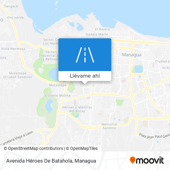 Mapa de Avenida Héroes De Batahola