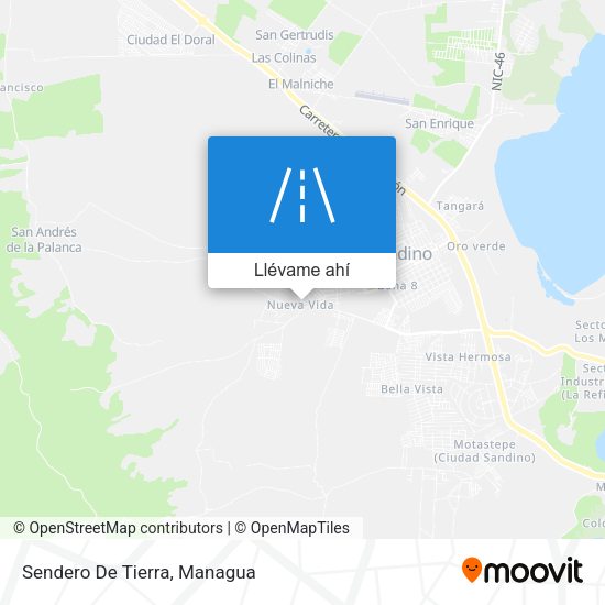 Mapa de Sendero De Tierra