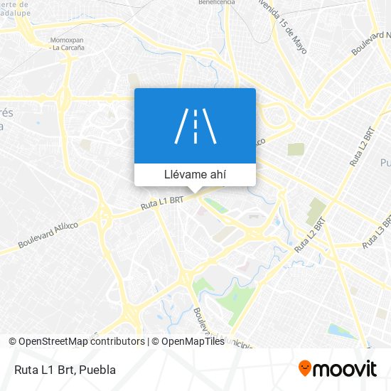 Mapa de Ruta L1 Brt