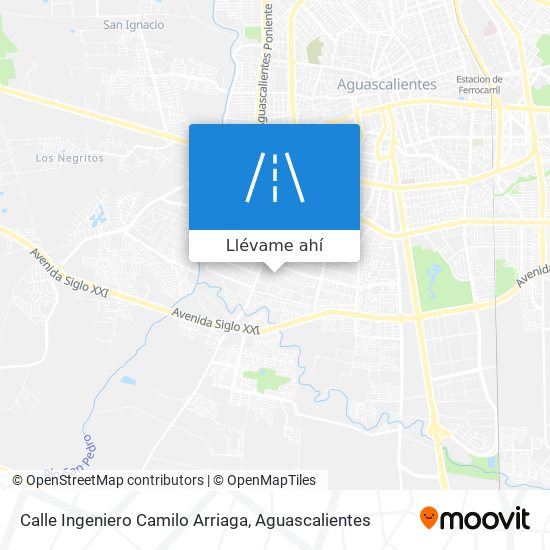 Mapa de Calle Ingeniero Camilo Arriaga