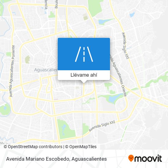 Mapa de Avenida Mariano Escobedo