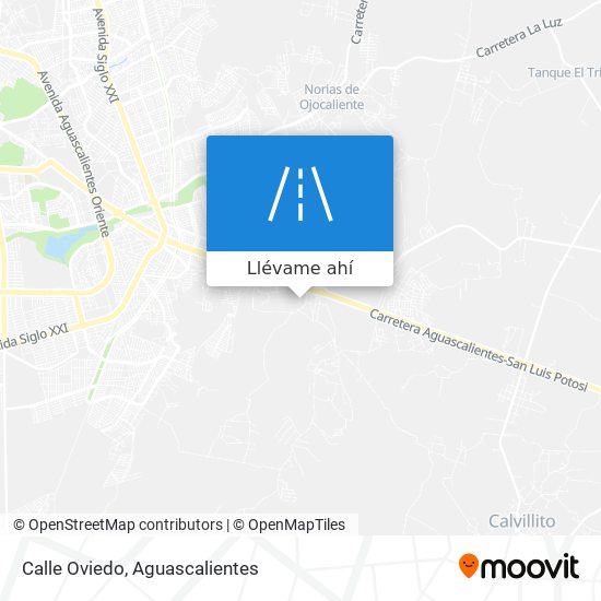 Mapa de Calle Oviedo