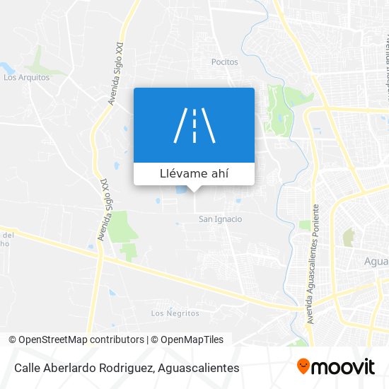 Mapa de Calle Aberlardo Rodriguez