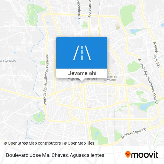 Mapa de Boulevard Jose Ma. Chavez