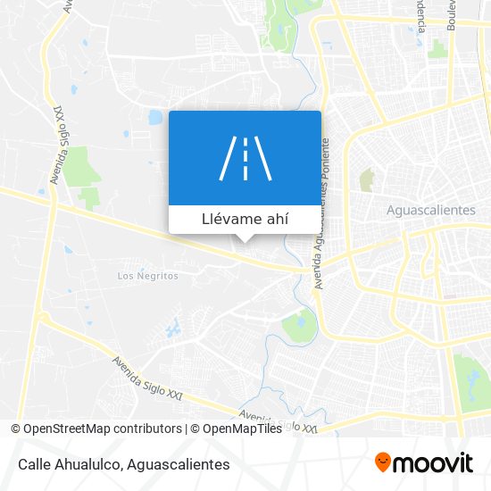 Mapa de Calle Ahualulco