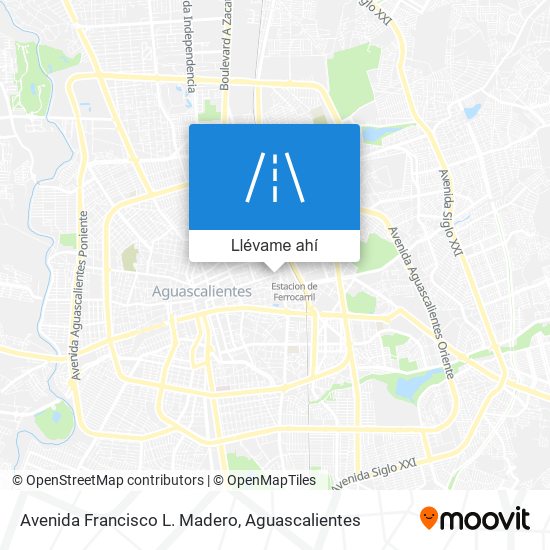 Mapa de Avenida Francisco L. Madero