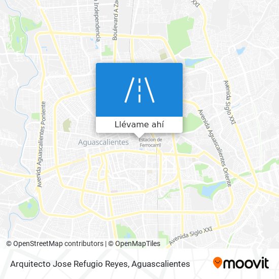 Mapa de Arquitecto Jose Refugio Reyes