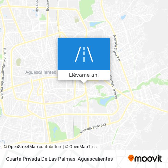 Mapa de Cuarta Privada De Las Palmas
