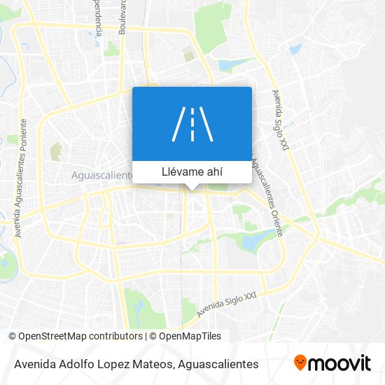 Mapa de Avenida Adolfo Lopez Mateos