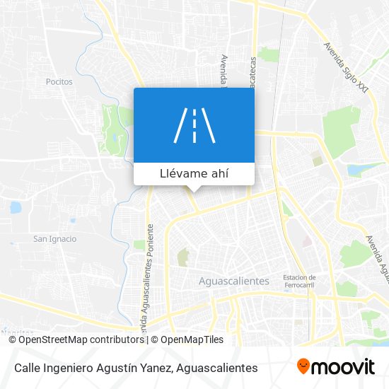Mapa de Calle Ingeniero Agustín Yanez