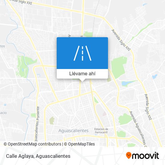 Mapa de Calle Aglaya