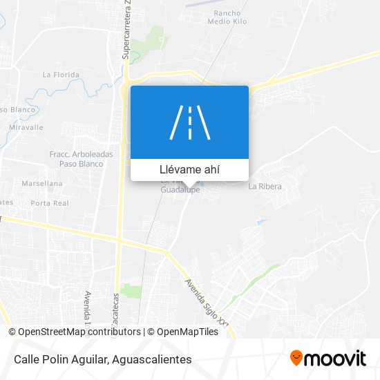 Mapa de Calle Polin Aguilar