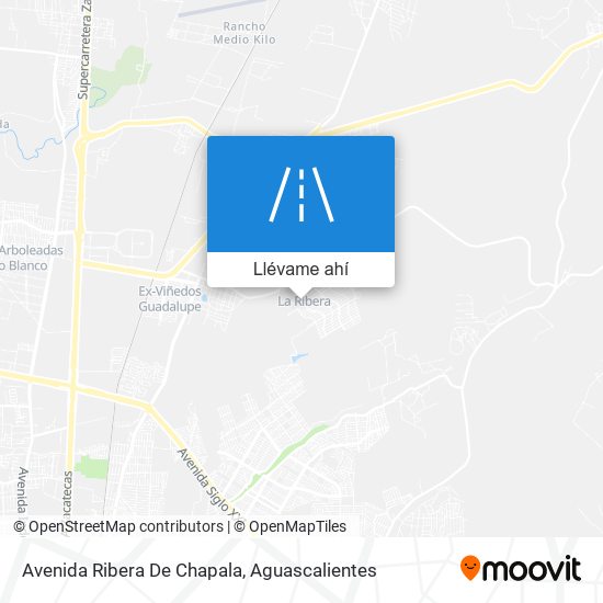 Mapa de Avenida Ribera De Chapala