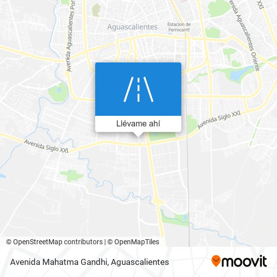 Mapa de Avenida Mahatma Gandhi