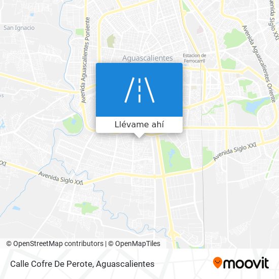 Mapa de Calle Cofre De Perote