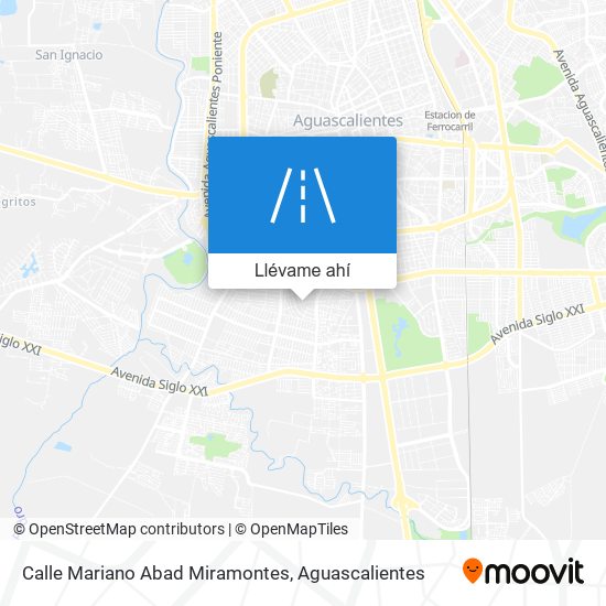 Mapa de Calle Mariano Abad Miramontes