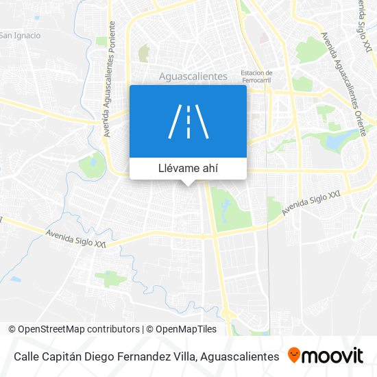 Mapa de Calle Capitán Diego Fernandez Villa