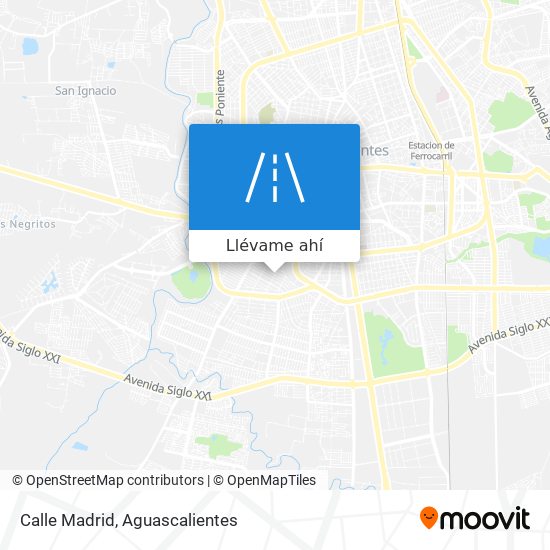Mapa de Calle Madrid
