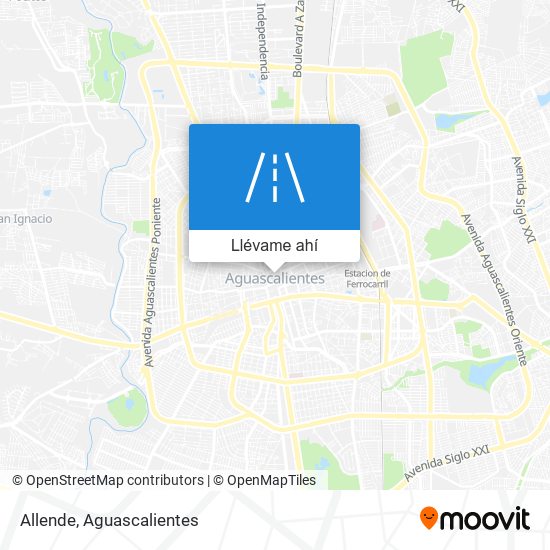 Mapa de Allende
