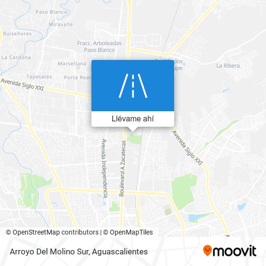 Mapa de Arroyo Del Molino Sur