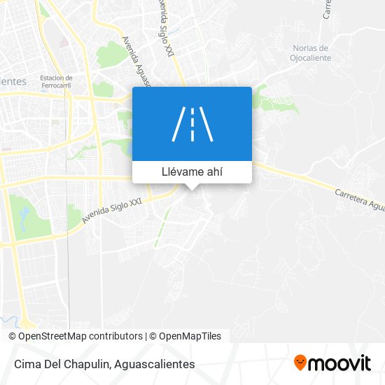 Mapa de Cima Del Chapulin