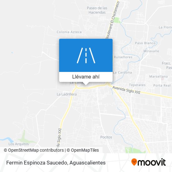 Mapa de Fermin Espinoza Saucedo