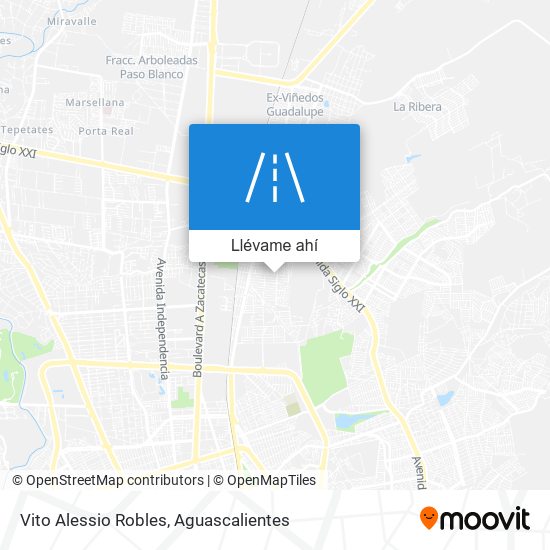 Mapa de Vito Alessio Robles