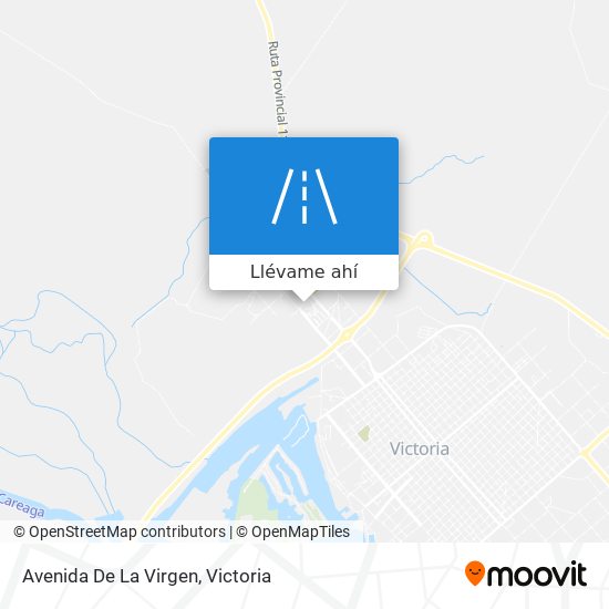 Mapa de Avenida De La Virgen