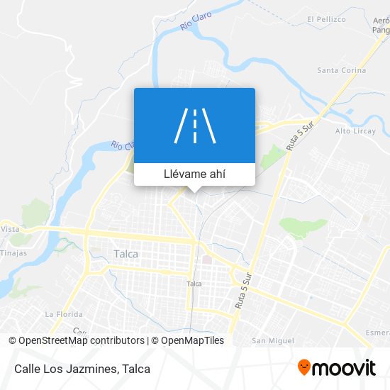 Mapa de Calle Los Jazmines