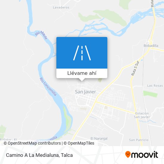 Mapa de Camino A La Medialuna