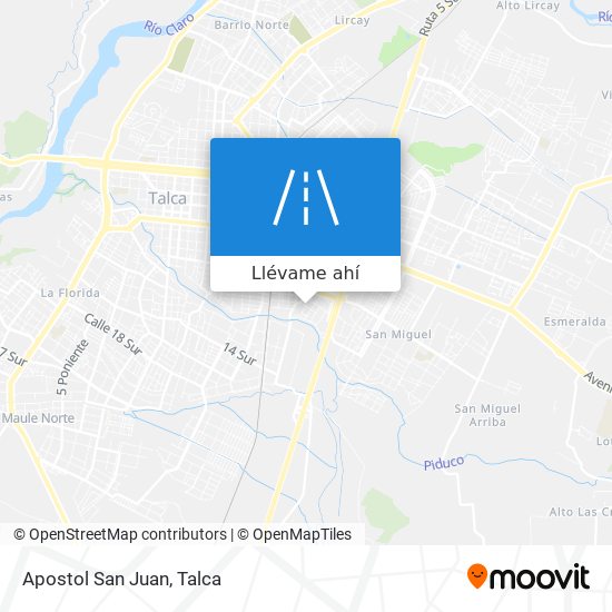 Mapa de Apostol San Juan