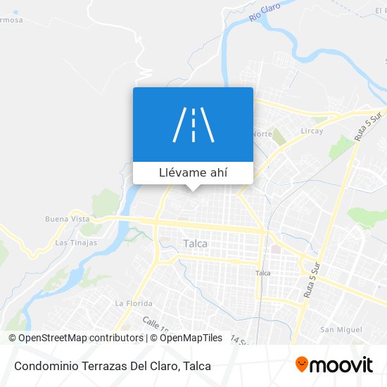 Mapa de Condominio Terrazas Del Claro