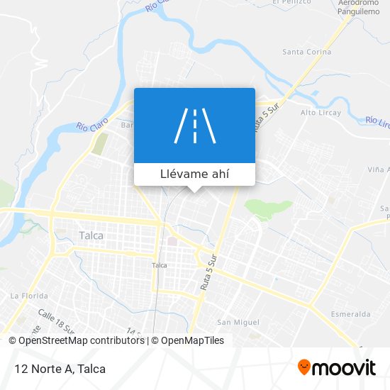 Mapa de 12 Norte A