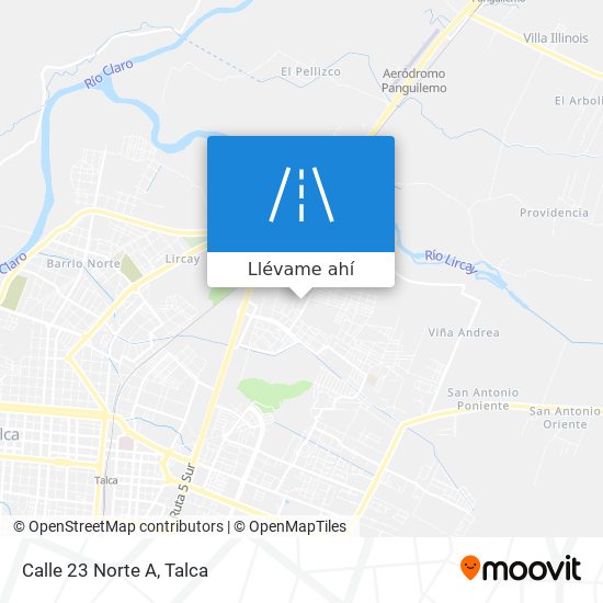 Mapa de Calle 23 Norte A