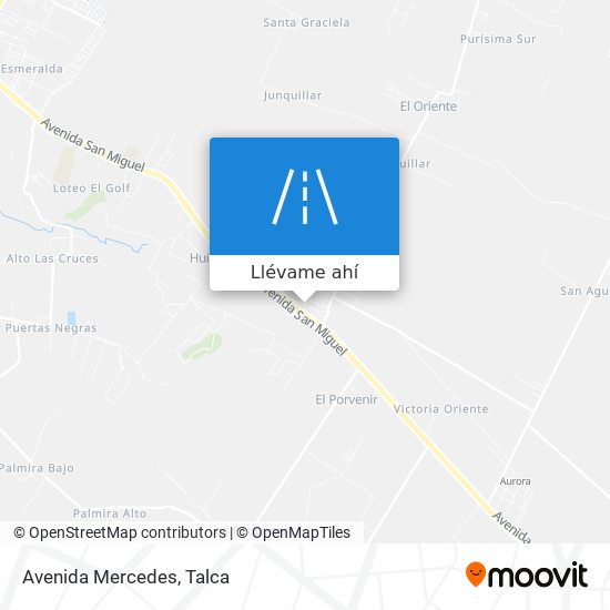 Mapa de Avenida Mercedes