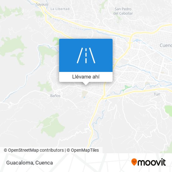 Mapa de Guacaloma