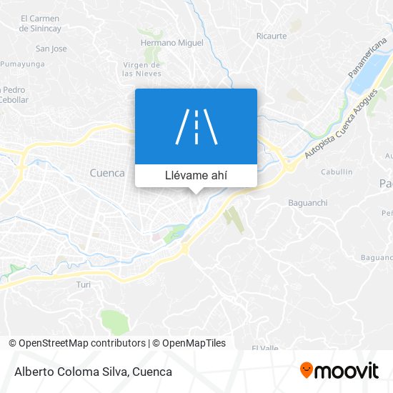 Mapa de Alberto Coloma Silva