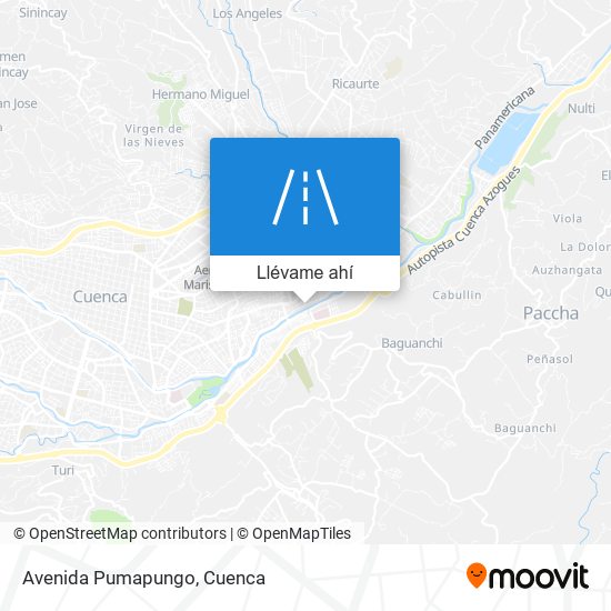 Mapa de Avenida Pumapungo