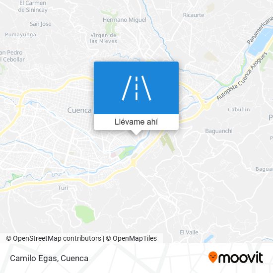 Mapa de Camilo Egas